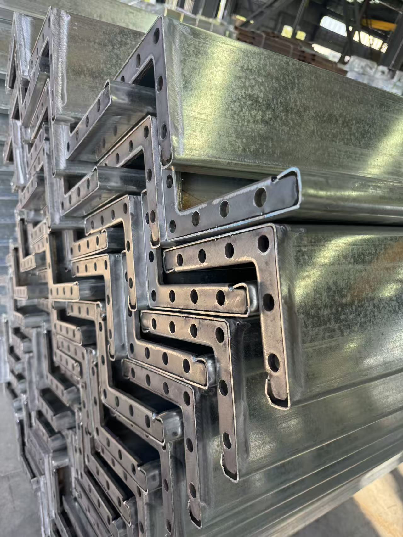 Galvanized structural component details